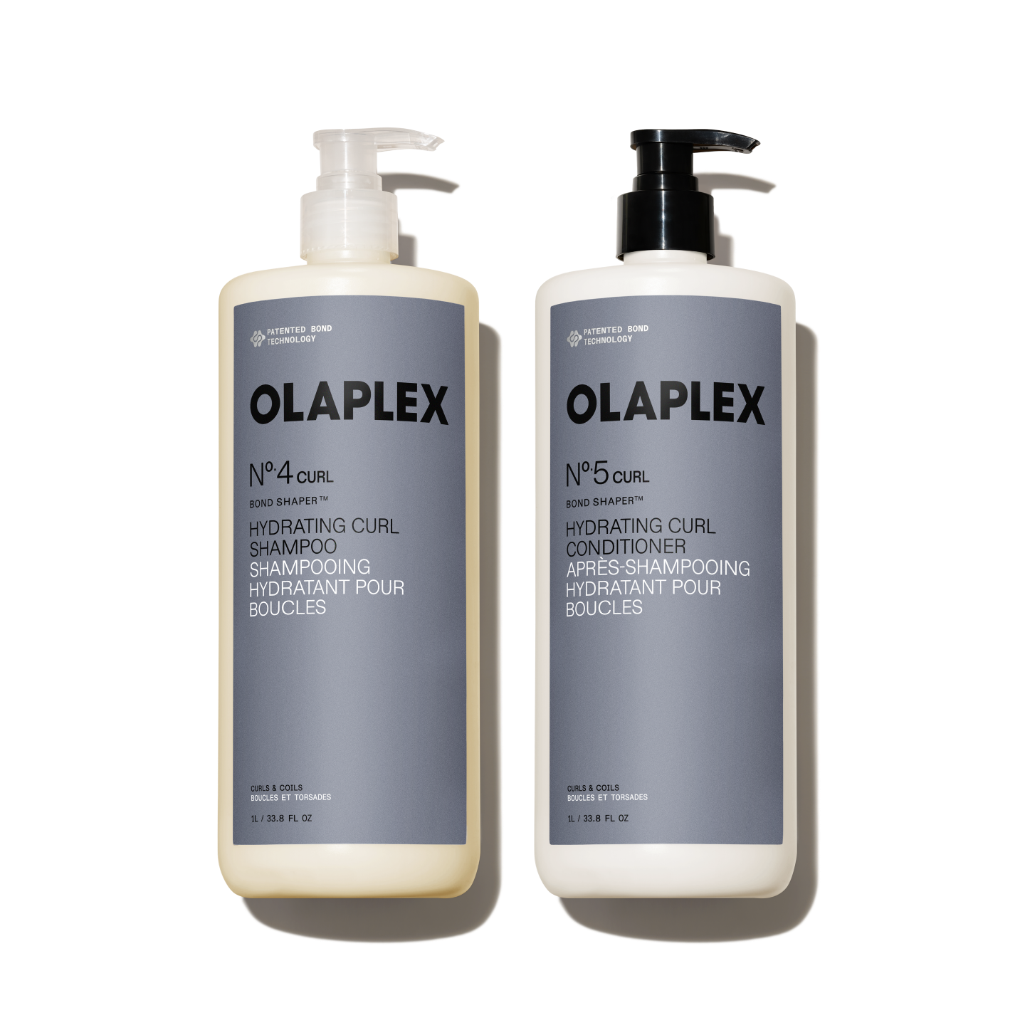 HYDRATING CURL SHAMPOO & CONDITIONER LITRE SET